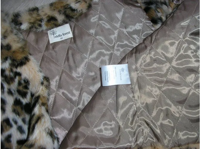 Stella Forest Chaquetas Estampado de leopardo 