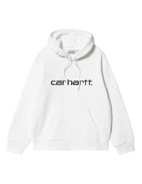 Sudadera Capucha CARHARTT SWEAT- White / Black