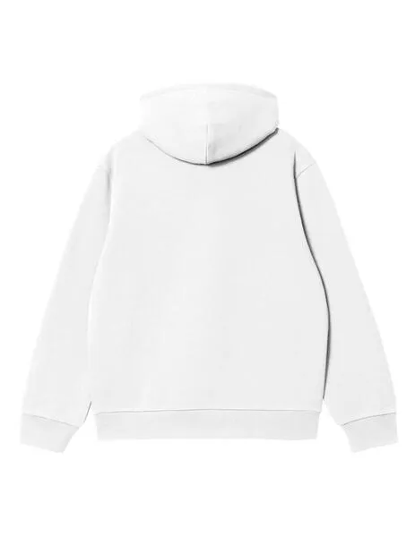 Sudadera Capucha CARHARTT SWEAT- White / Black