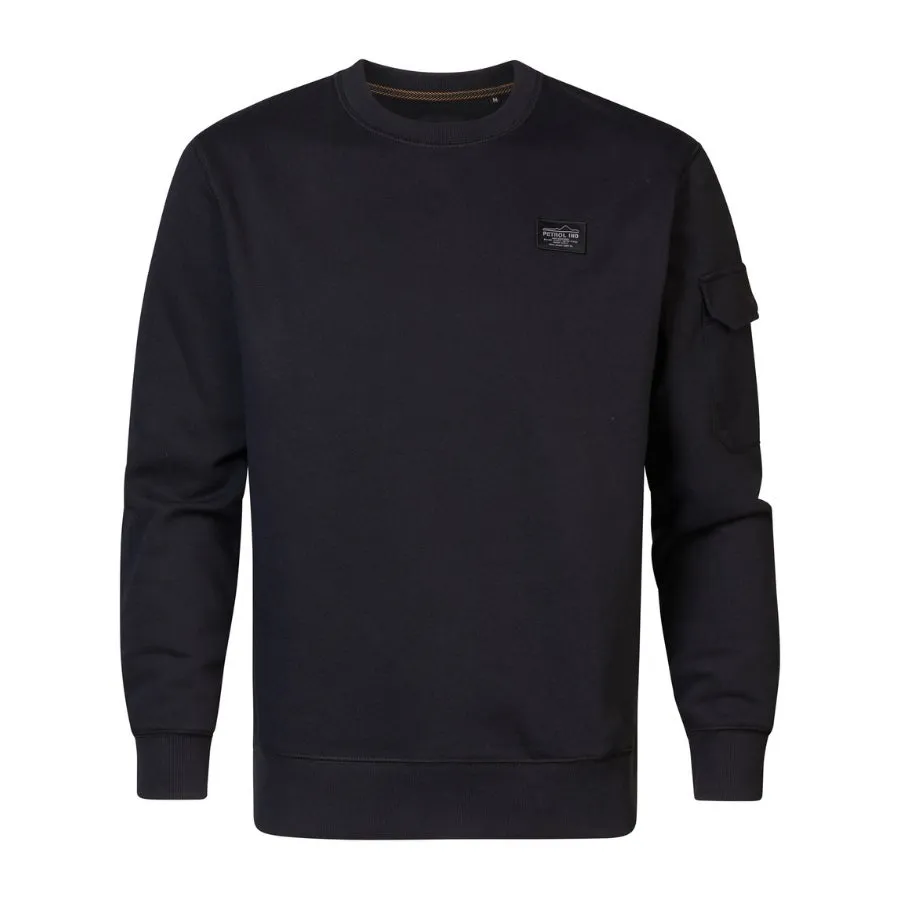  Sudaderas Petrol Men Sweater Round Neck