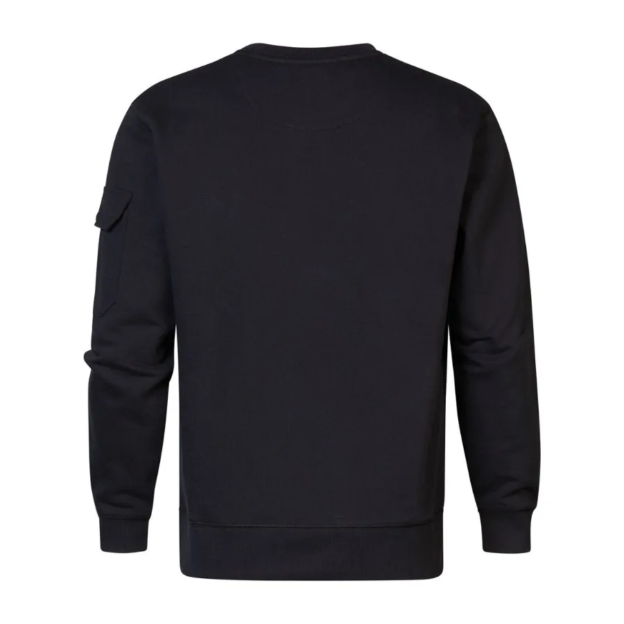  Sudaderas Petrol Men Sweater Round Neck