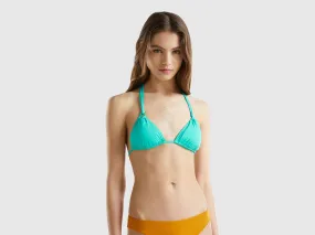 Sujetador de bikini de triángulo de ECONYL® acolchado