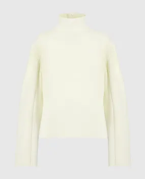 The Row Yellow Delara cashmere sweater