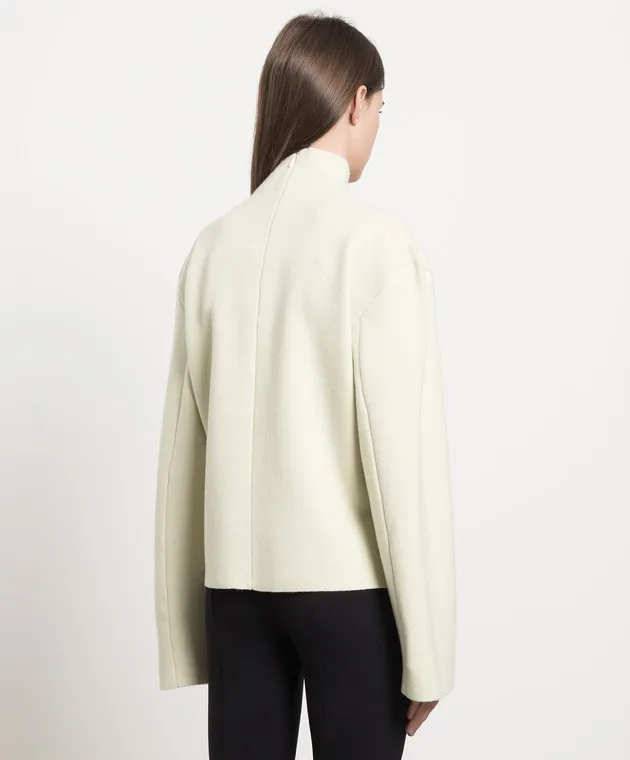 The Row Yellow Delara cashmere sweater