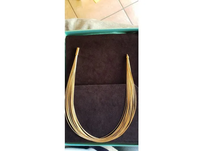 Tiffany & Co Collares Dorado 