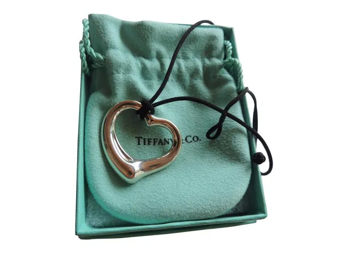 Tiffany & Co Collares pendientes Plata 