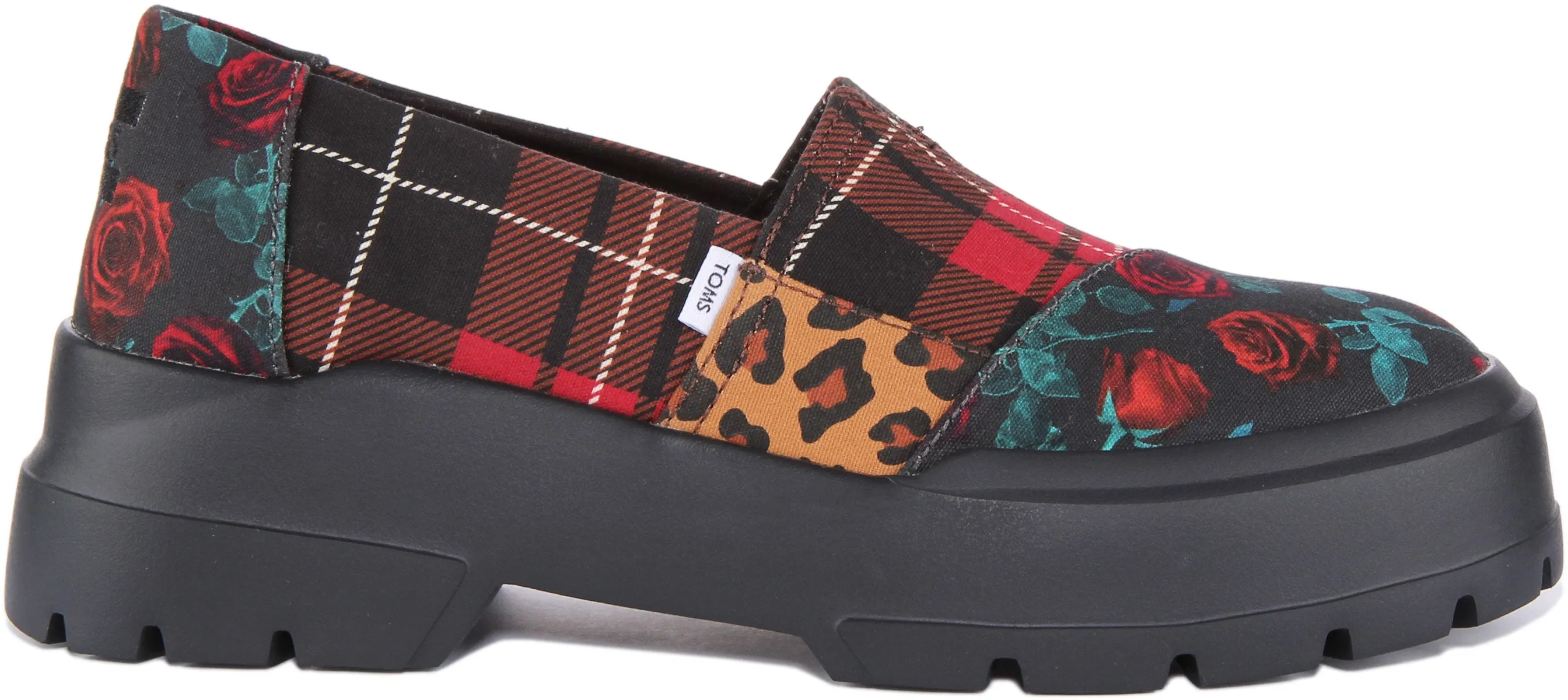 Toms Combat Low Mocasines de tela para mujer en oliva