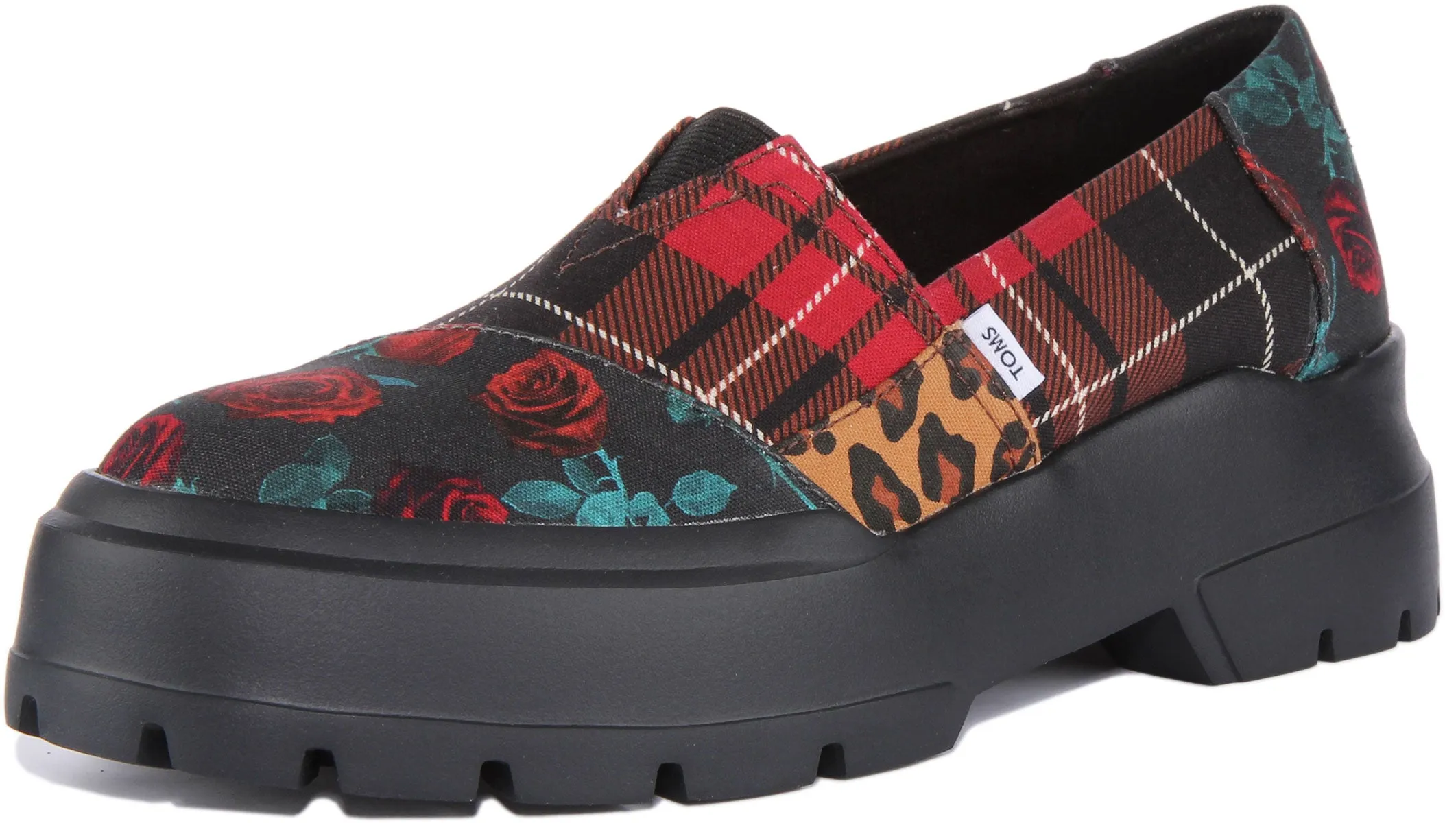 Toms Combat Low Mocasines de tela para mujer en oliva