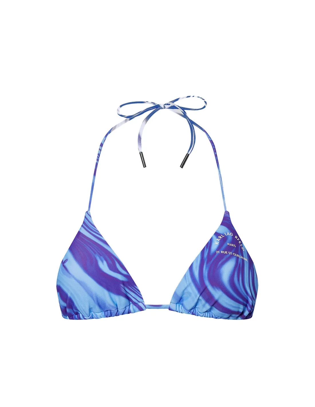 Top bikini azul Rue St-Guillaume