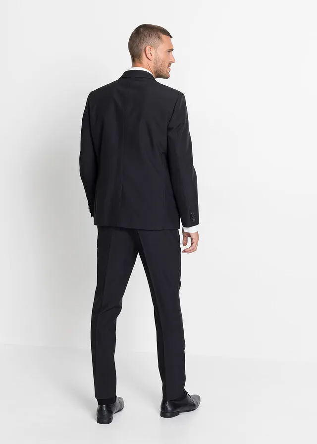 Traje (2 piezas) Americana y pantalón slim fit Negro