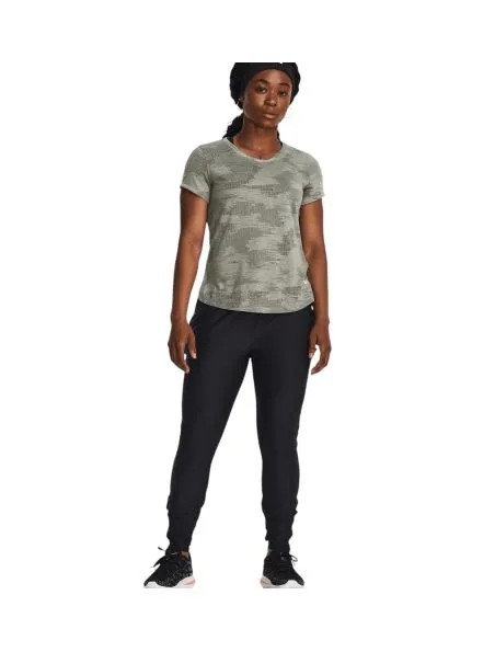 UNDER ARMOUR Pantalones Qualifier Elite Mujer Black/Reflective