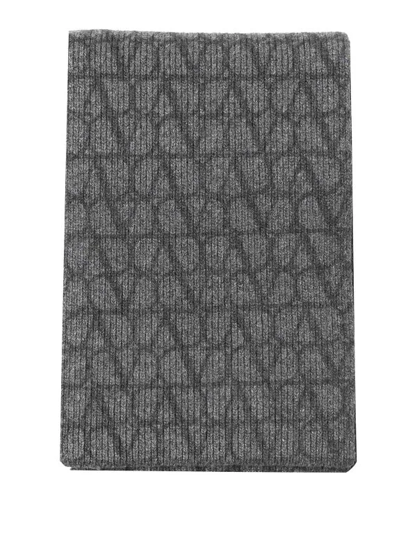 Valentino Garavani Bufanda - Gris