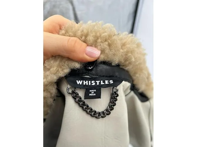 Whistles SILBATOS Chaquetas T.Cuero XS Internacional Negro 