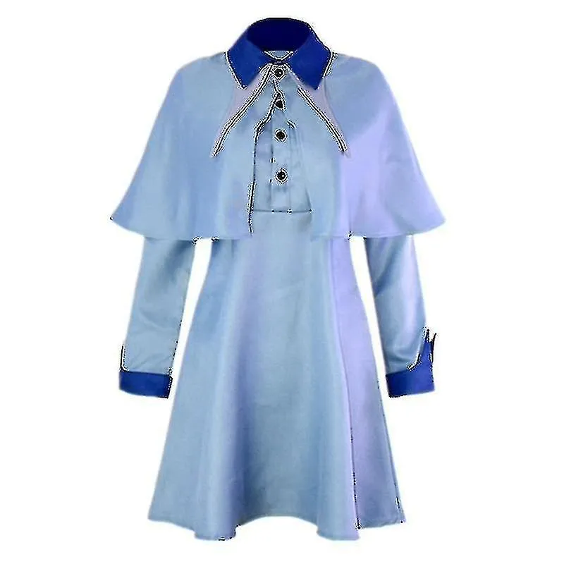 Wizard School Witch Fleur Isabelle Delacour Beauxbaton Magic Cosplay Costumes Hat Women School Unifo Hk