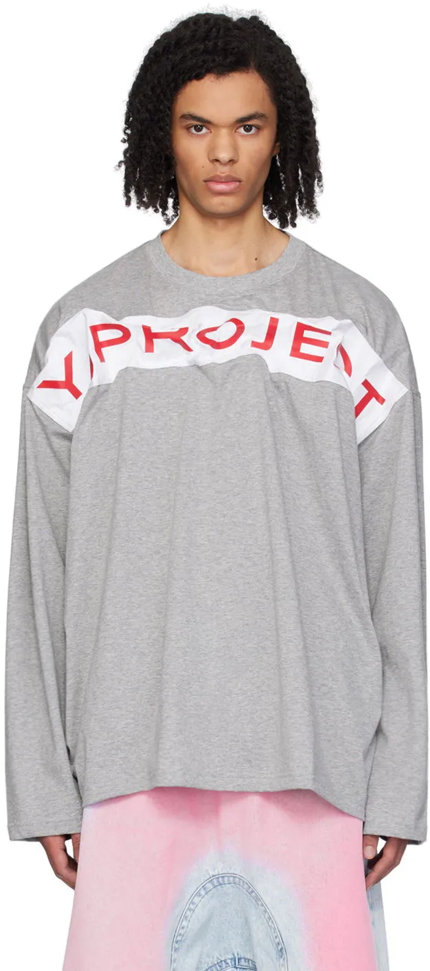 Y/PROJECT Draped Long Sleeve T-Shirt