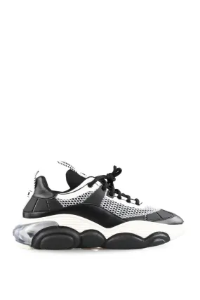 Zapatillas Bubble Teddy de color negro y blanco
