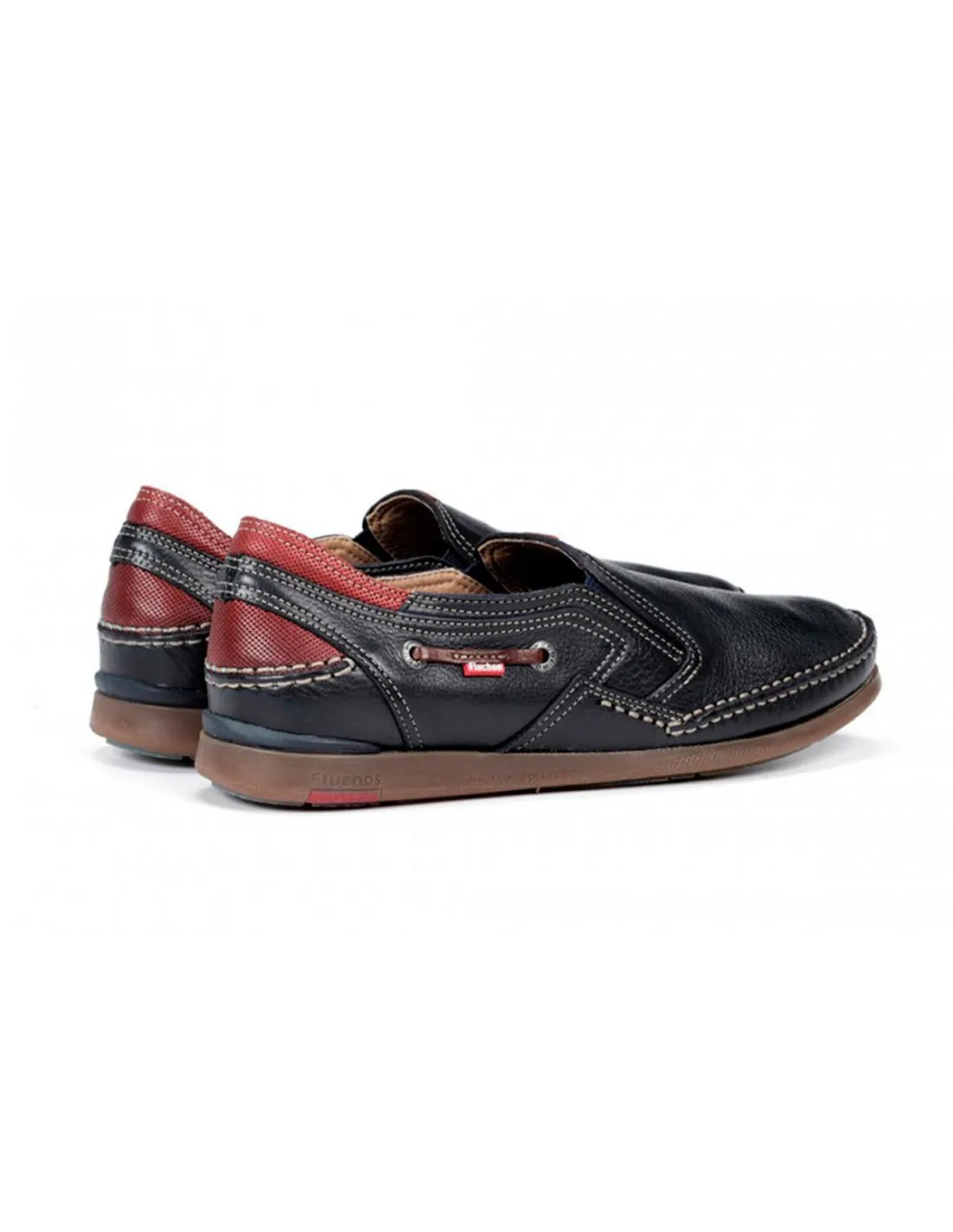 ZAPATO NAUTICO MOCASINES HOMBRE FLUCHOS 9883 AZUL MARINO