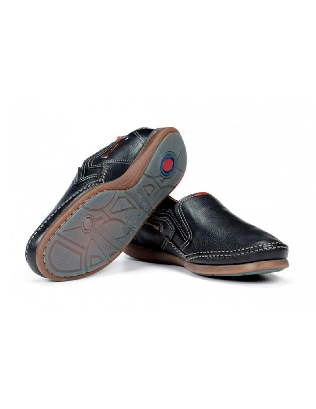 ZAPATO NAUTICO MOCASINES HOMBRE FLUCHOS 9883 AZUL MARINO