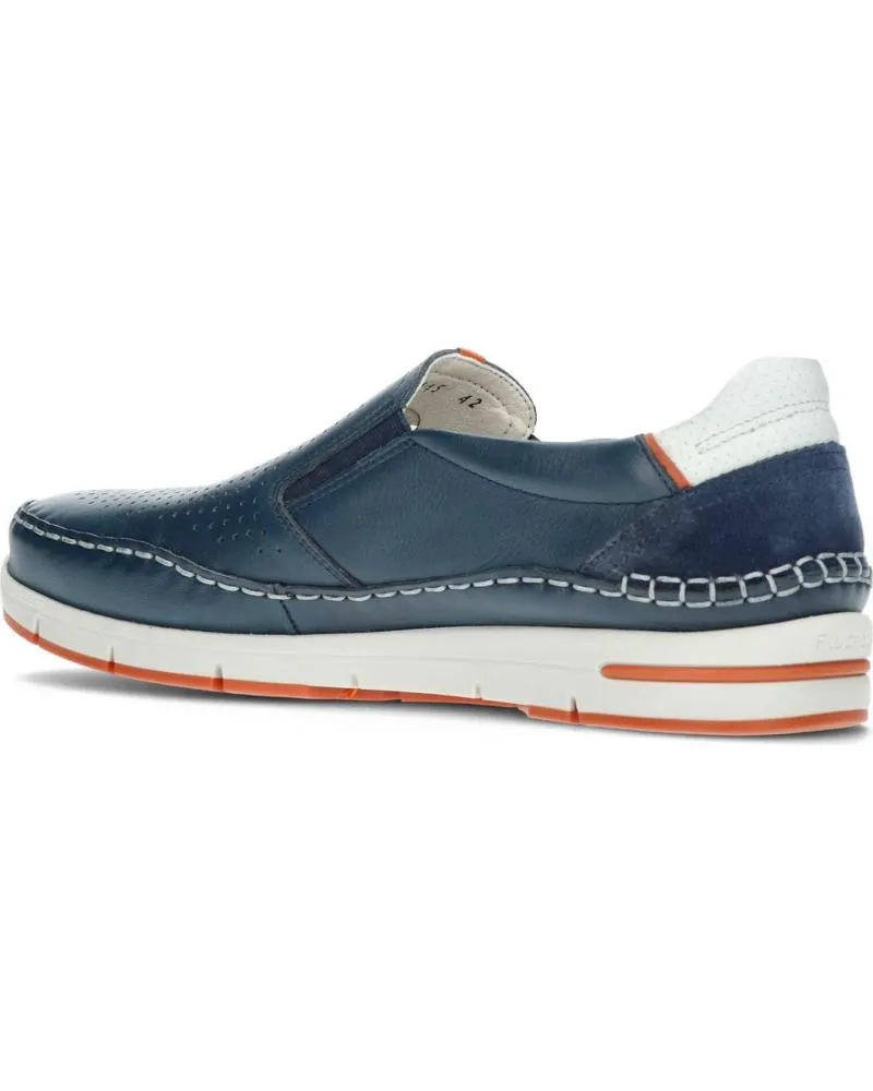 Zapatos de Hombre FLUCHOS MOCASINES YANNIC F1445 OCEANO