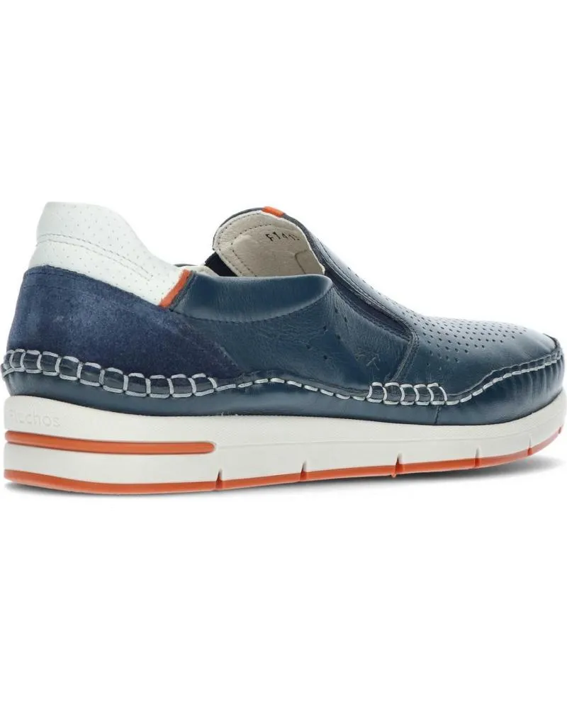 Zapatos de Hombre FLUCHOS MOCASINES YANNIC F1445 OCEANO