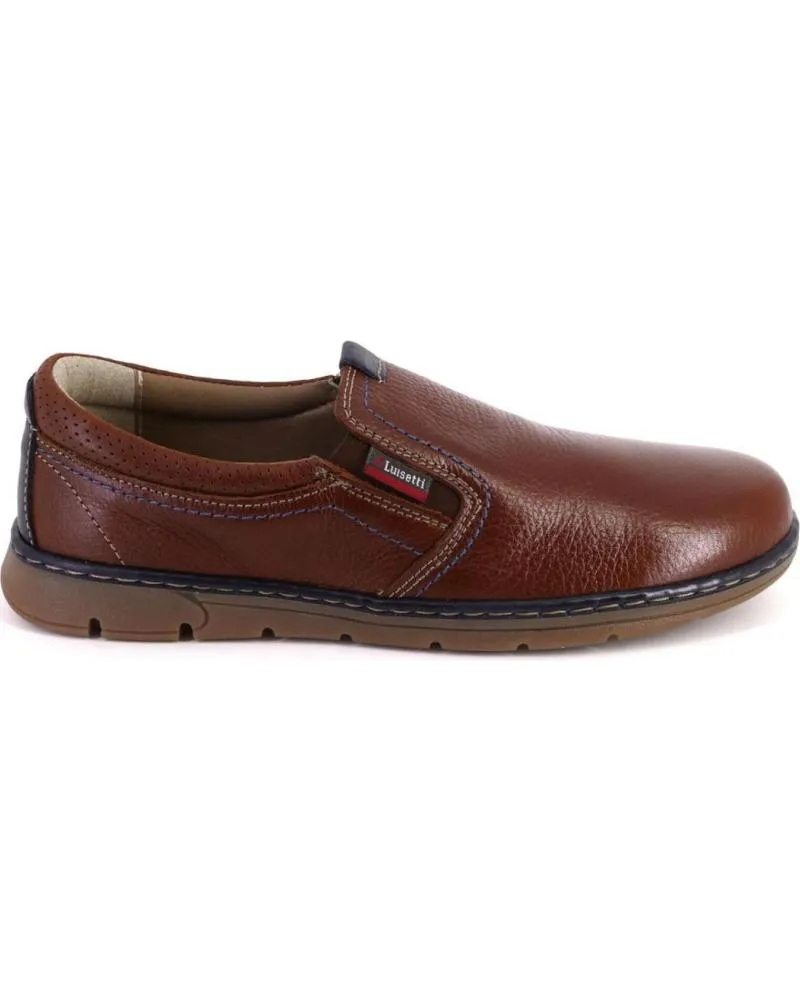 Zapatos LUISETTI  de Hombre 23320 MOCASINES DE HOMBRE PIEL  CUERO