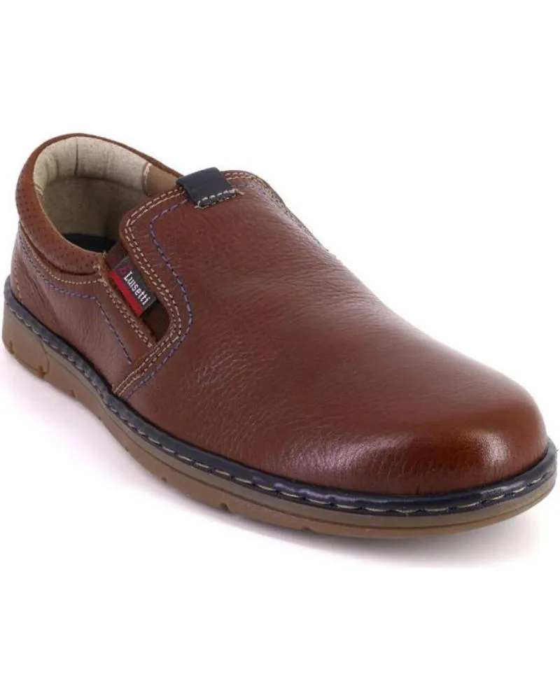 Zapatos LUISETTI  de Hombre 23320 MOCASINES DE HOMBRE PIEL  CUERO